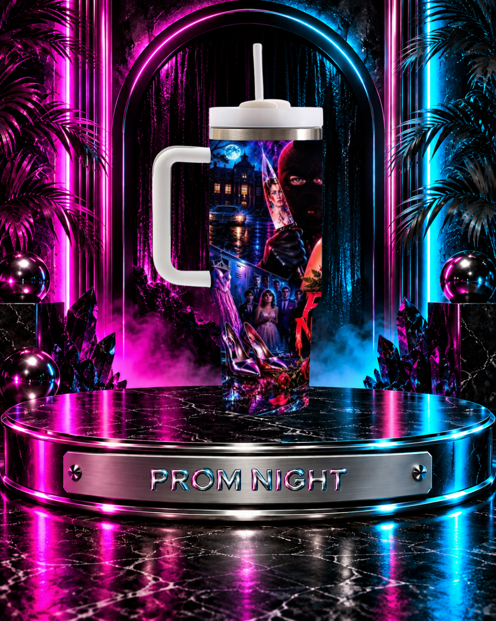 Prom Night — The Final Dance | 40oz Tumbler With Handle