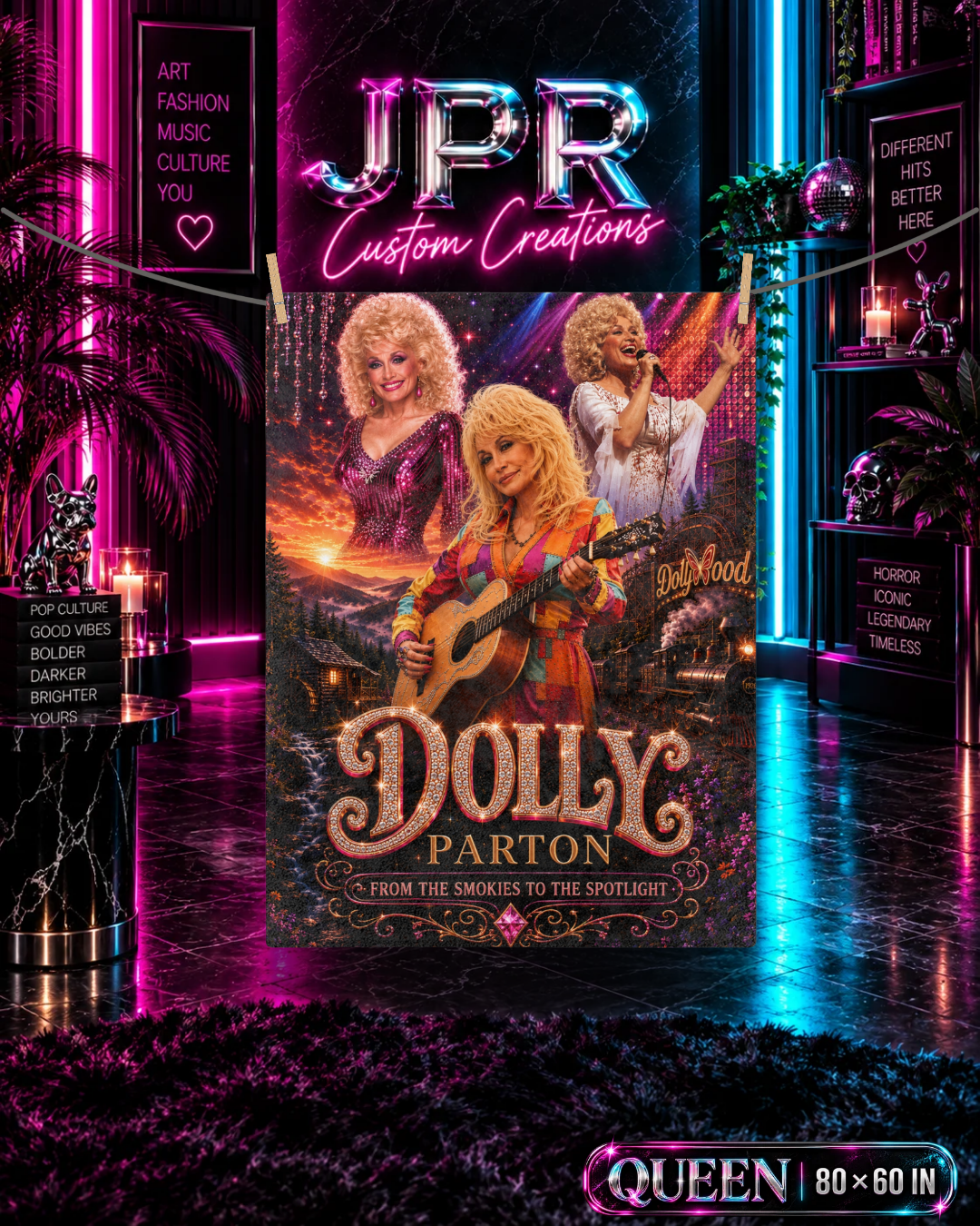 Dolly Parton — From The Smoky's To The Spotlight | Velveteen Blanket