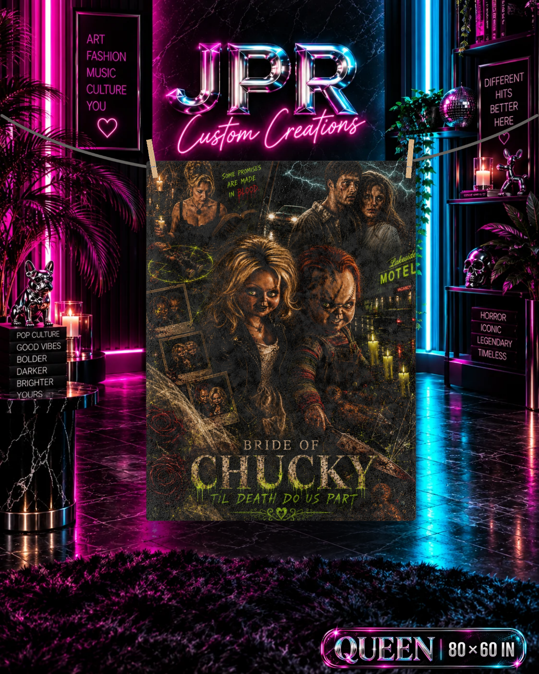 Bride Of Chucky — Til Death Do Us Part | Velveteen Blanket