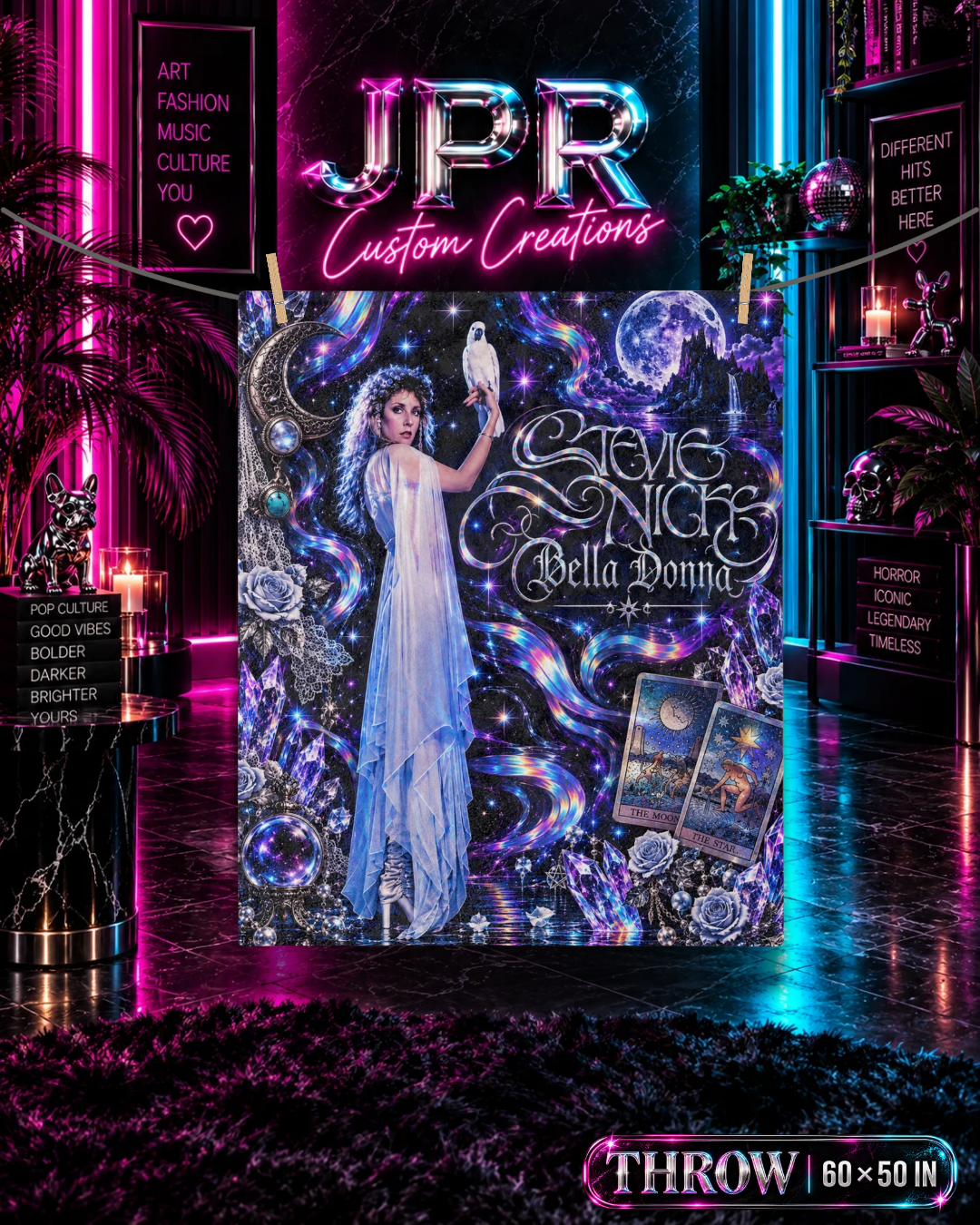 Stevie Nicks — Bella Donna Crystal Tarot | Velveteen Blanket