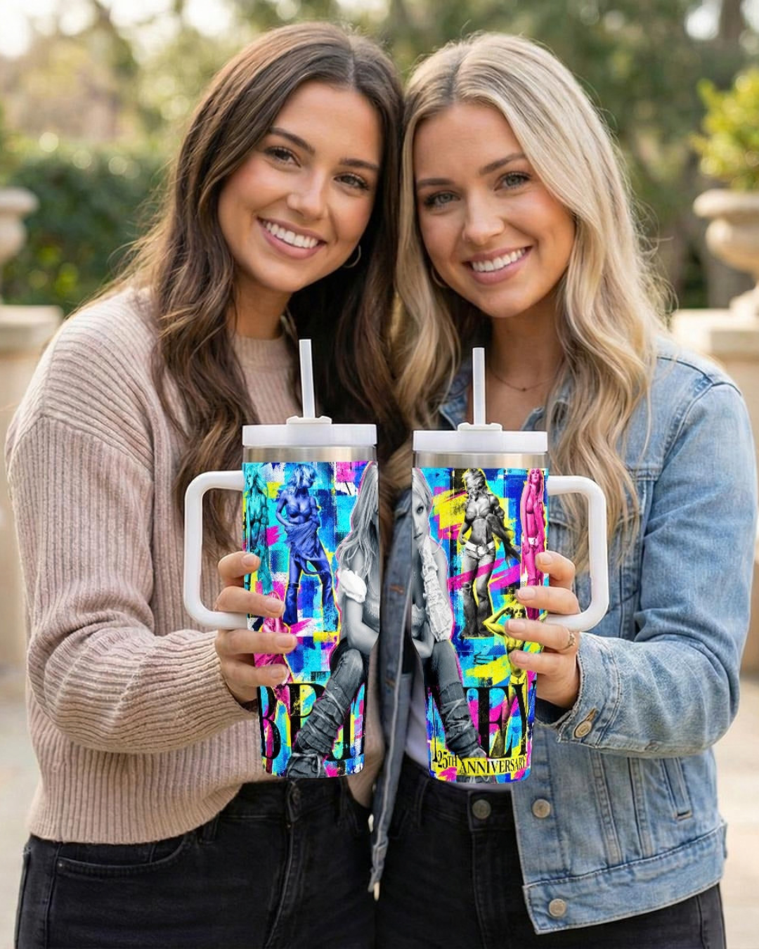 Britney 25th Anniversary – Pop Art – 40oz Tumbler