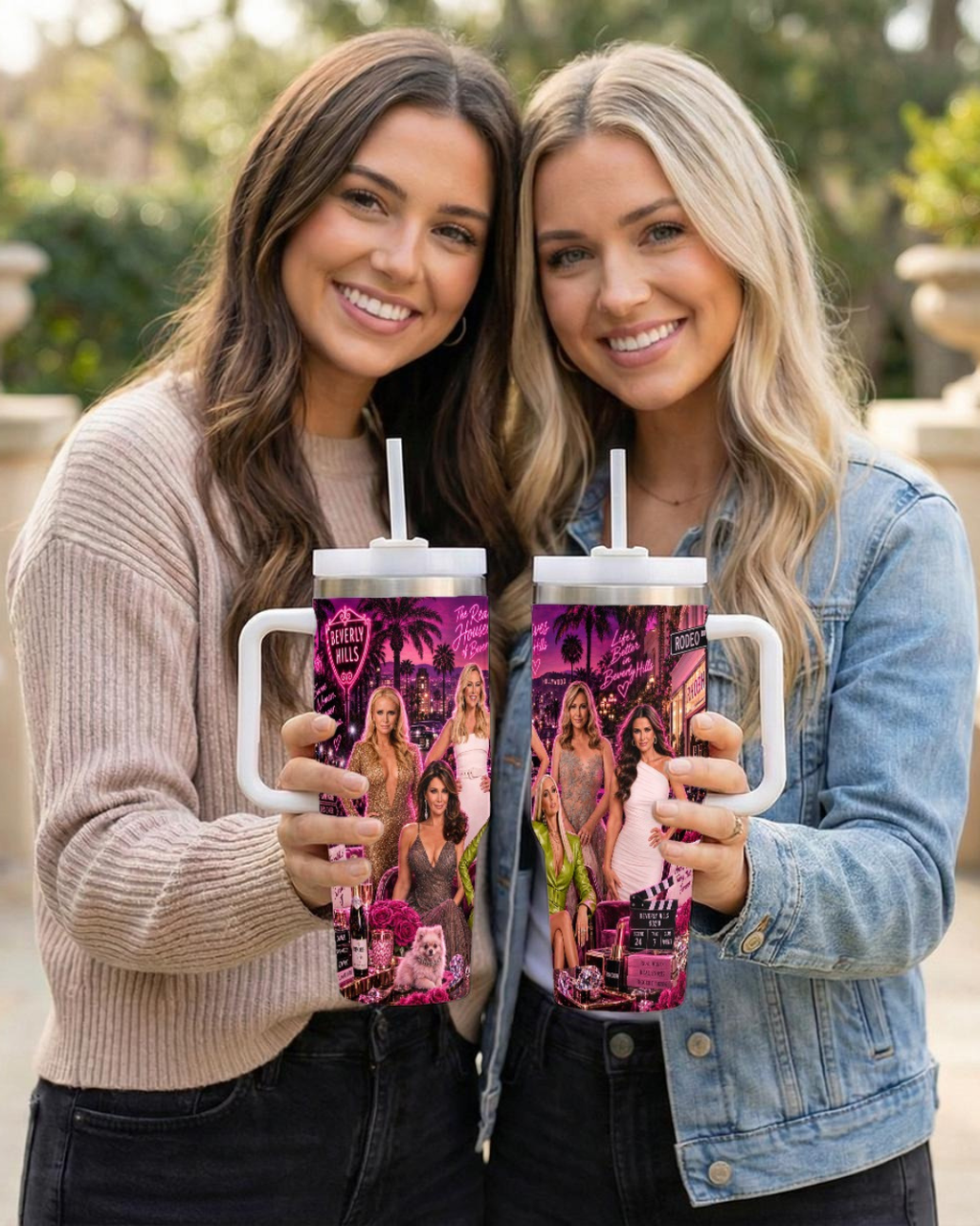 The Real Housewives Of Beverly Hills — Diamonds & Rodeo | 40 oz Tumbler With Handle