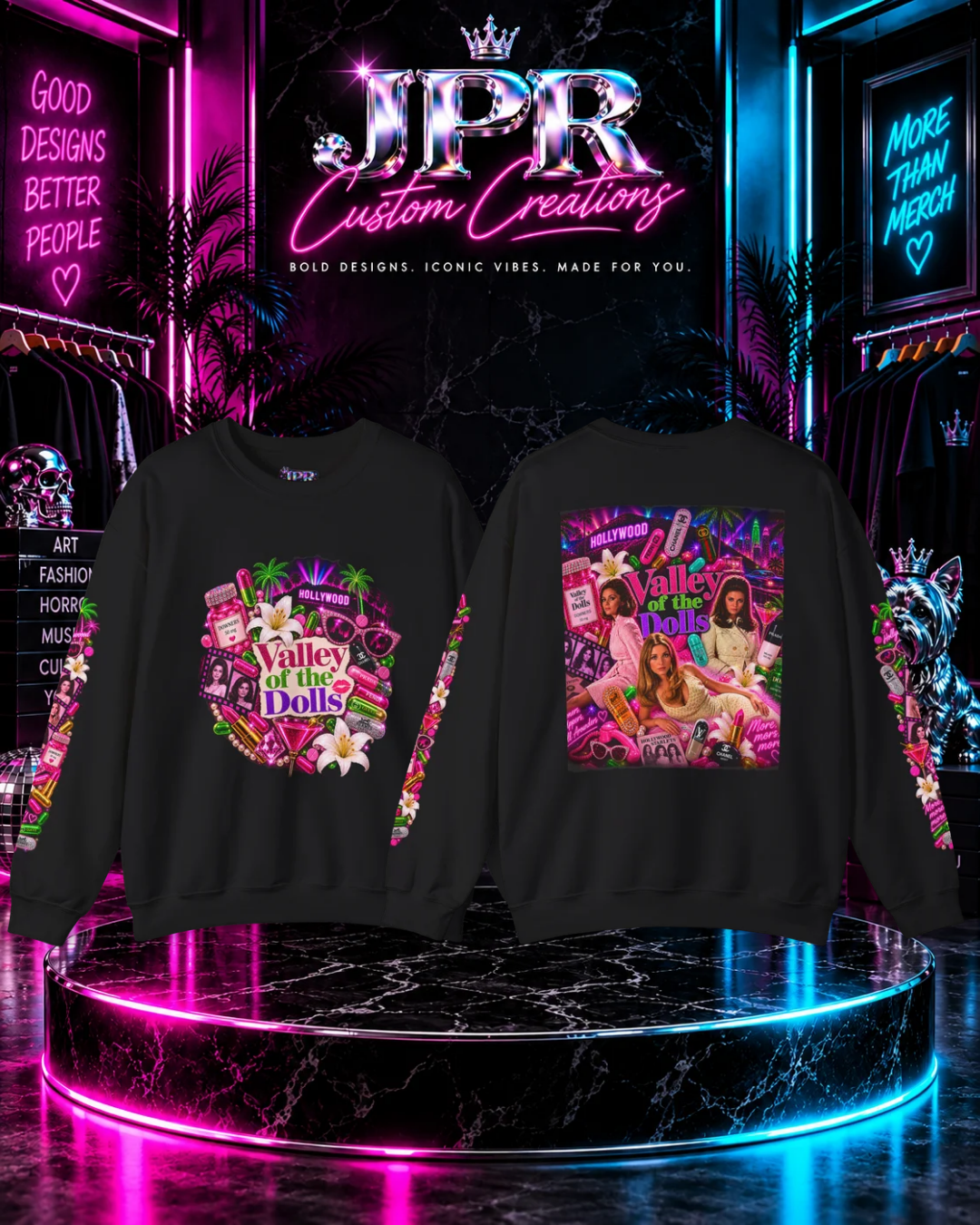 Valley Of The Dolls — Pretty In Pills Sweatshirt