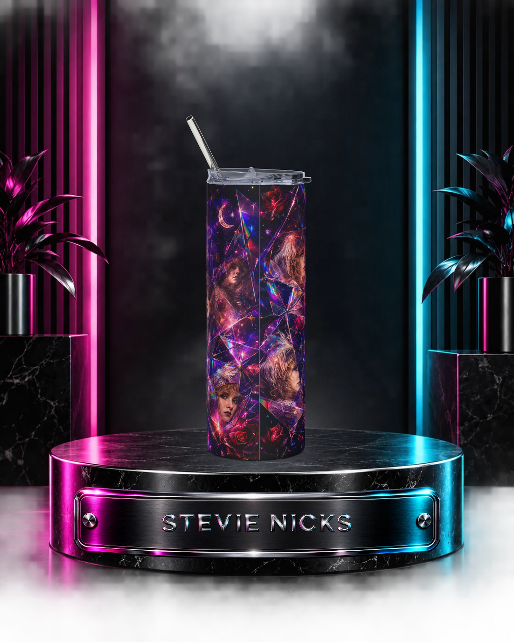Stevie Nicks — Pink Crystal Visions | 20oz Tumbler