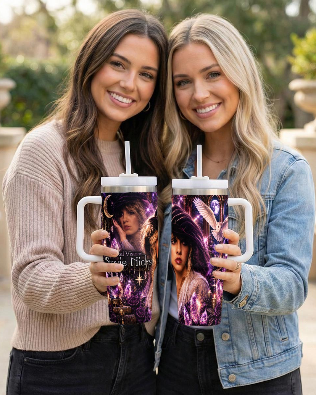 Stevie Nicks — Crystal Visions | 40oz Tumbler With Handle