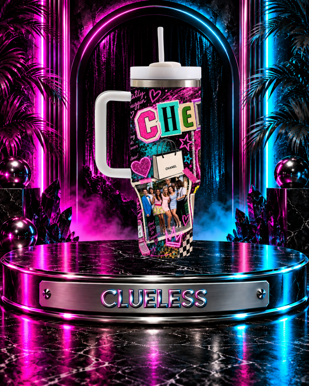 Clueless — School Picture Day | 40oz Tumbler With Handle