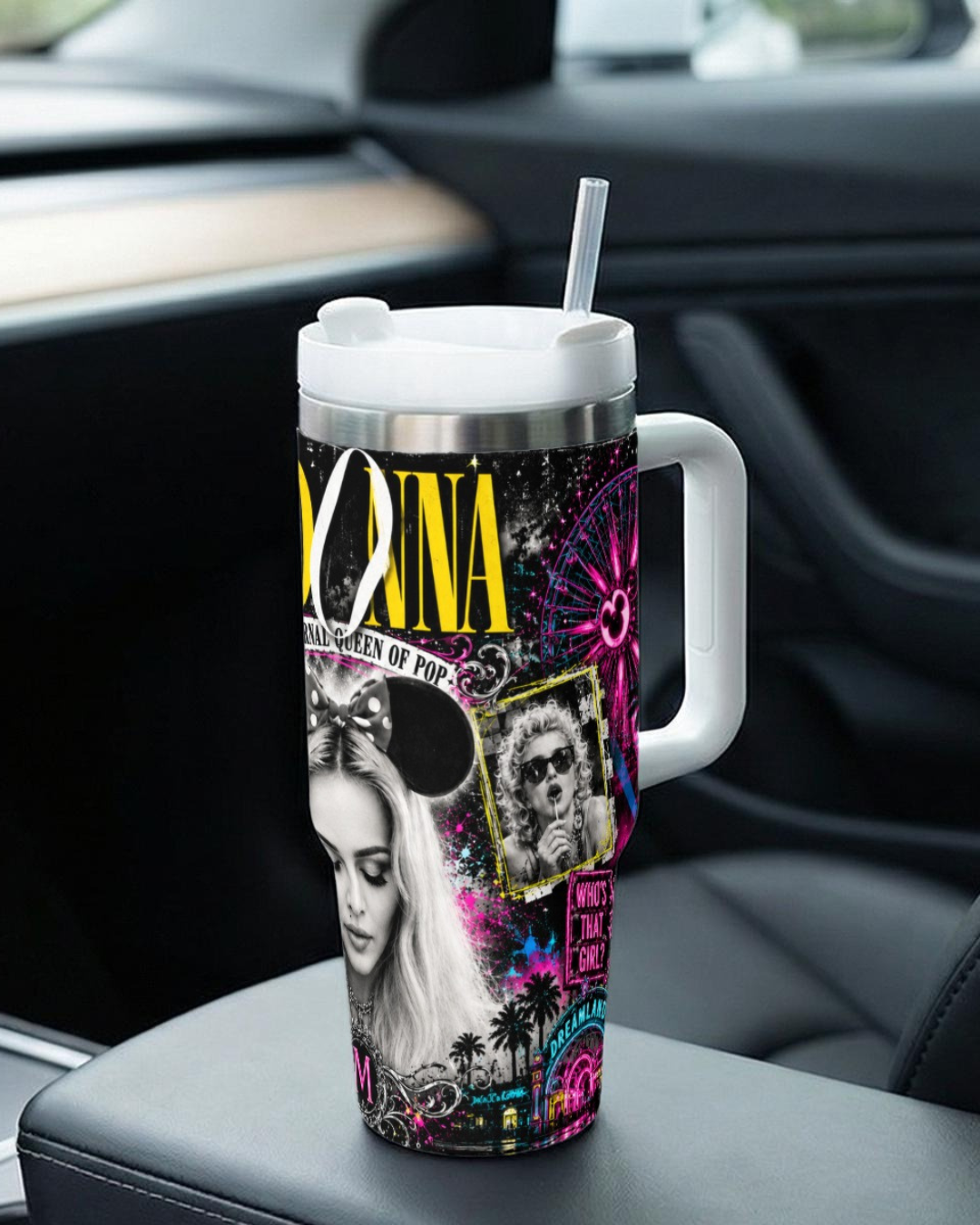 Madonna — Madonnaland | 40oz Tumbler With Handle