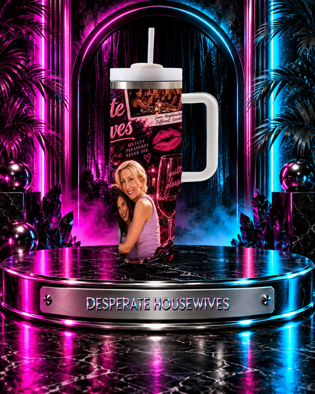 Desperate Housewives — Original Gang | 40oz Tumbler With Handle