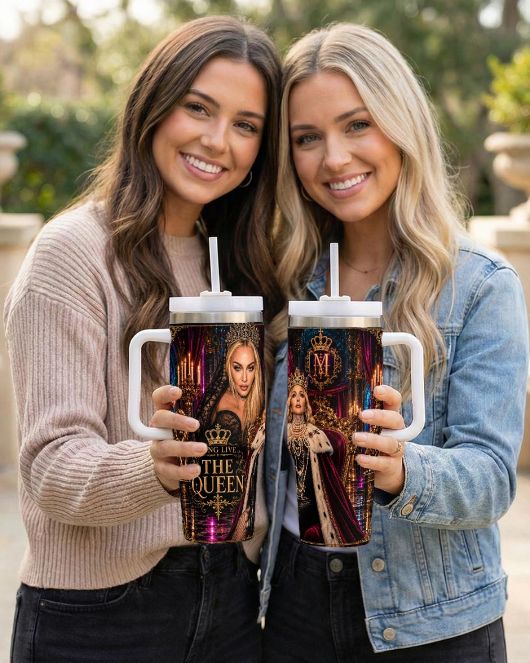 Madonna — Long Live The Queen | 40 oz Tumbler With Handle