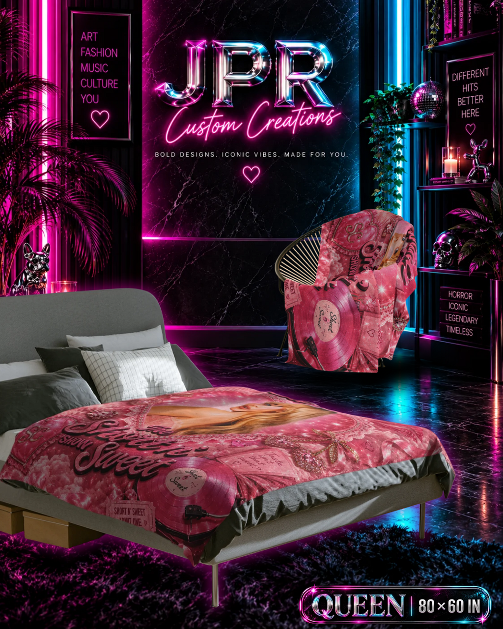Sabrina Carpenter — Short n’ Sweet: Pink Sugar Dream | Velveteen Blanket