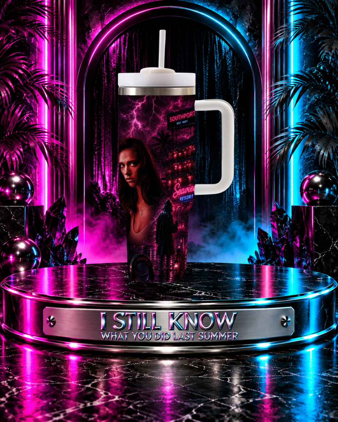 I Still Know What You Did Last Summer — Secrets Don't Always Stay Buried | 40oz Tumbler With Handle