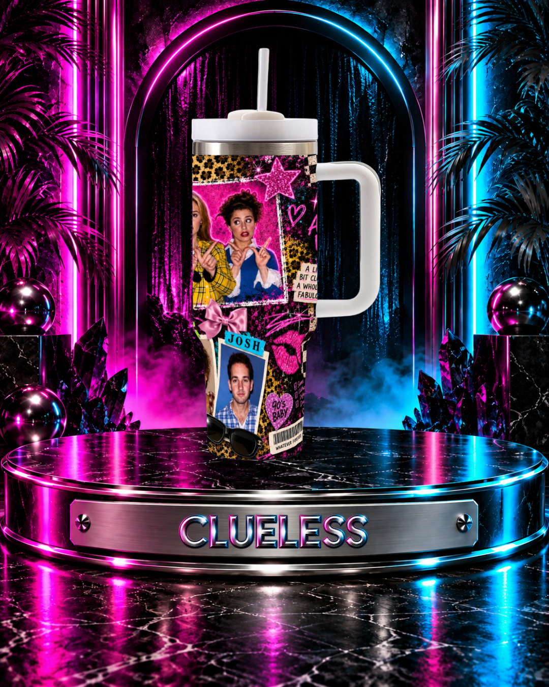 Clueless — School Picture Day | 40oz Tumbler With Handle
