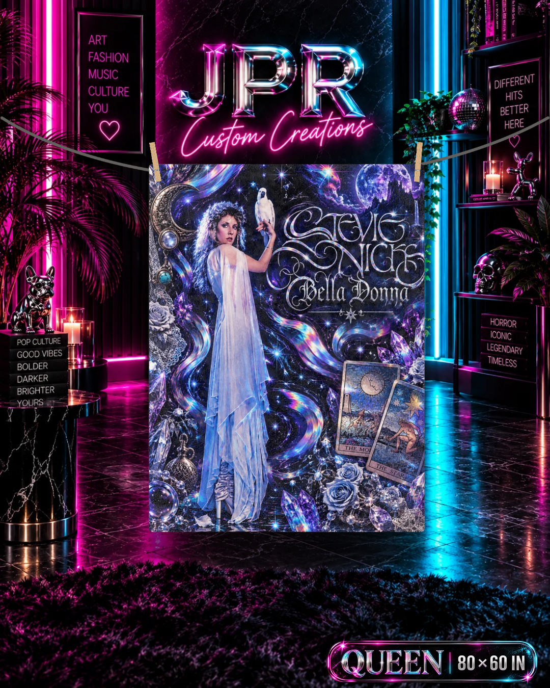 Stevie Nicks — Bella Donna Crystal Tarot | Velveteen Blanket