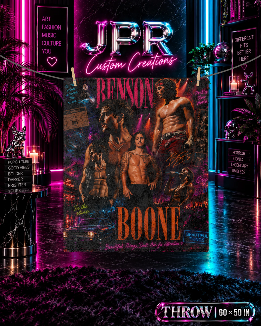 Benson Boone — Beautiful Things | Velveteen Blanket
