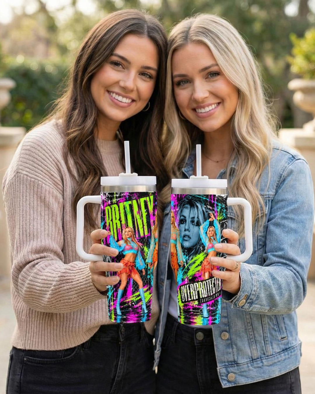 Britney 25th Anniversary – Overprotected – 40oz Tumbler