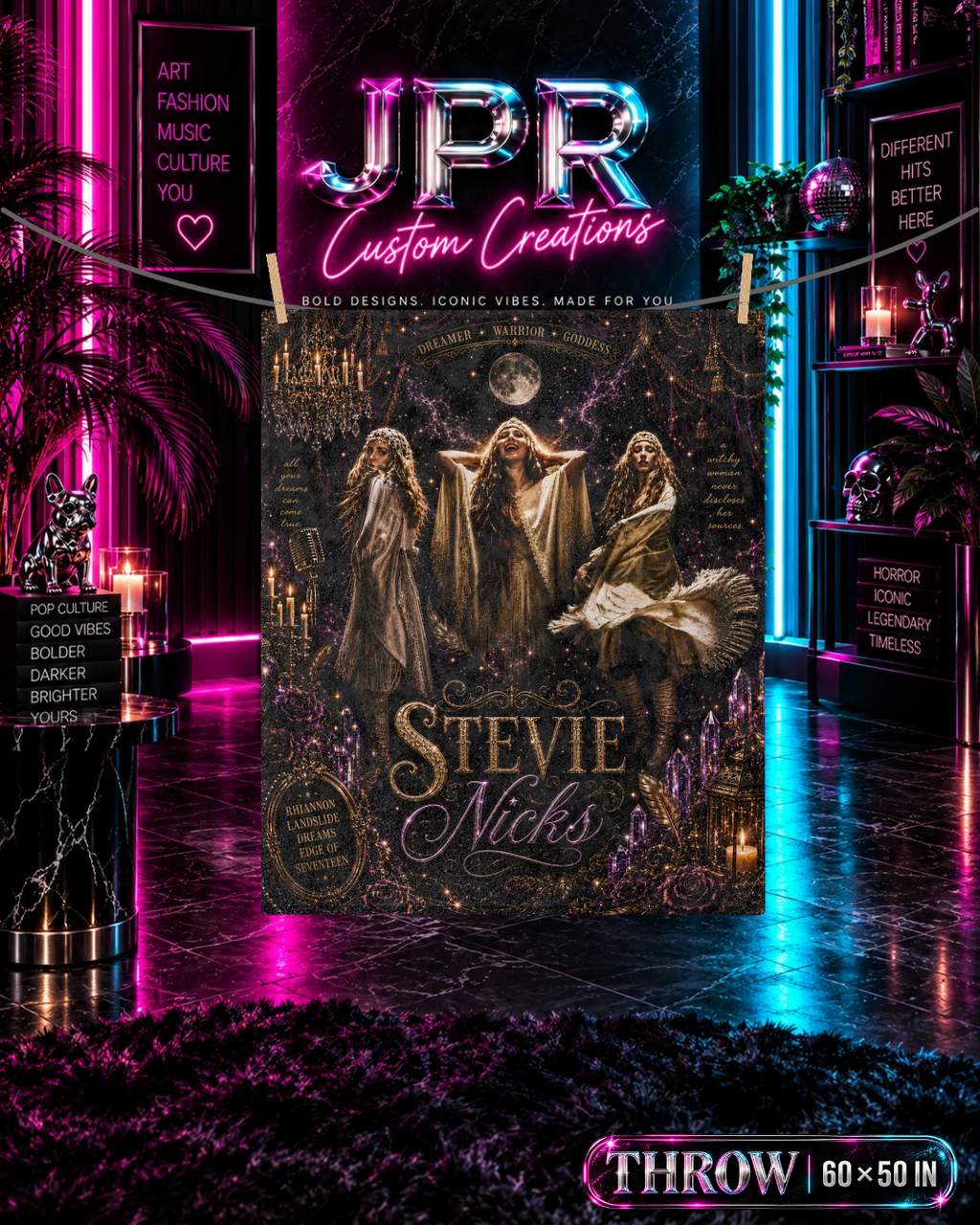 Stevie Nicks — Dreamer, Warrior, Goddess | Velveteen Blanket