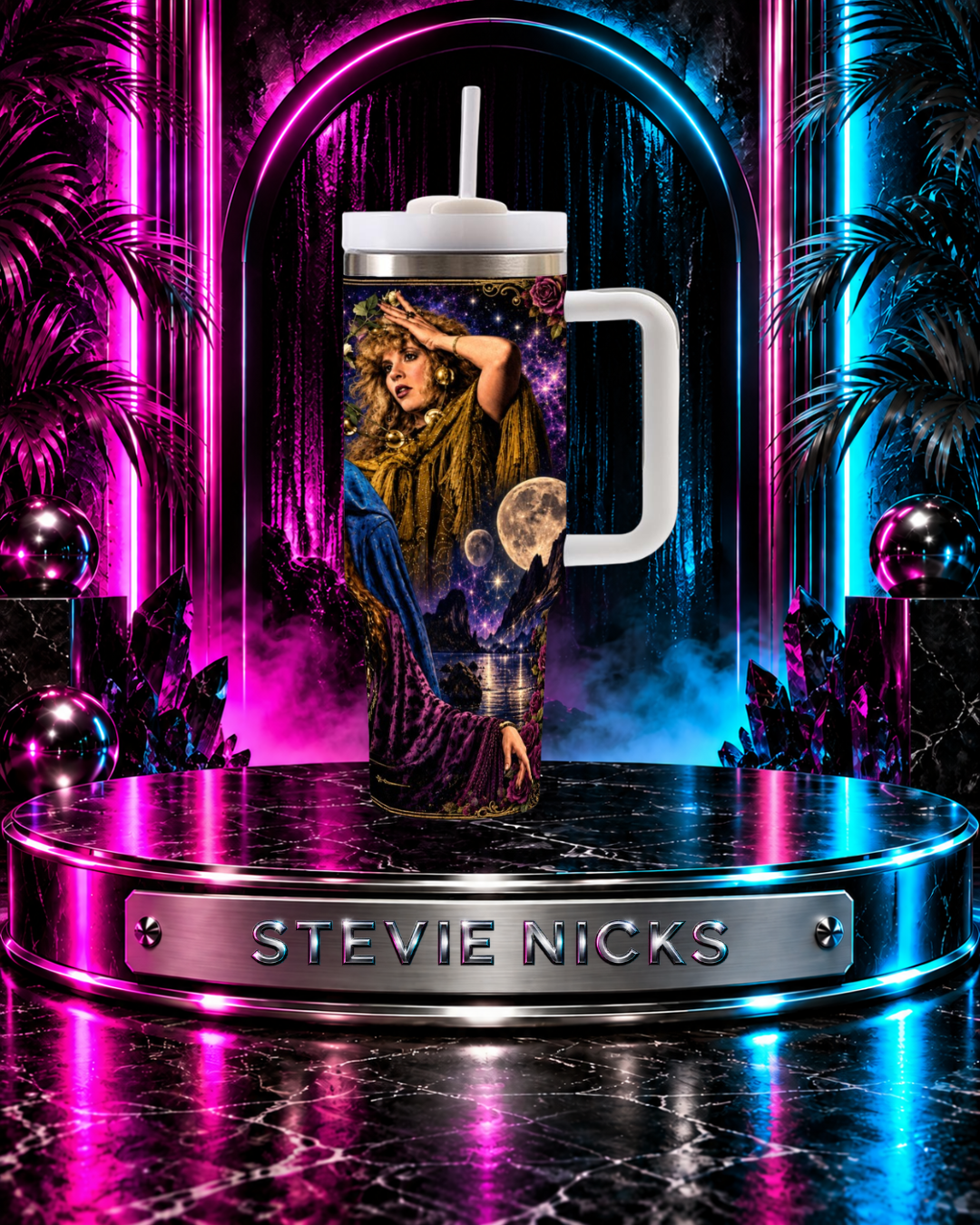 Stevie Nicks — Enchanted: A Celebration | 40oz Tumbler With Handle