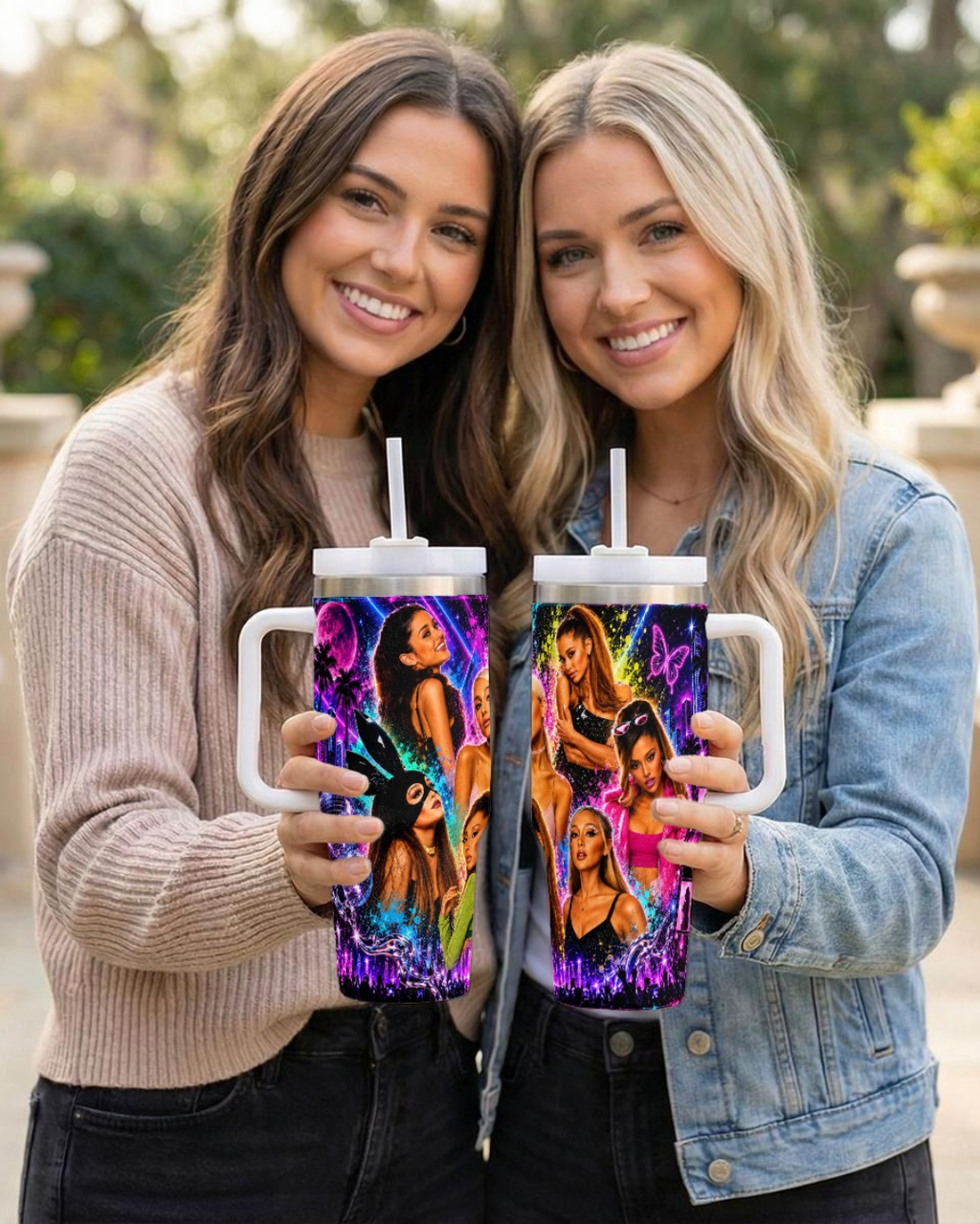 Ariana Grande — The Eras | 40oz Tumbler With Handle