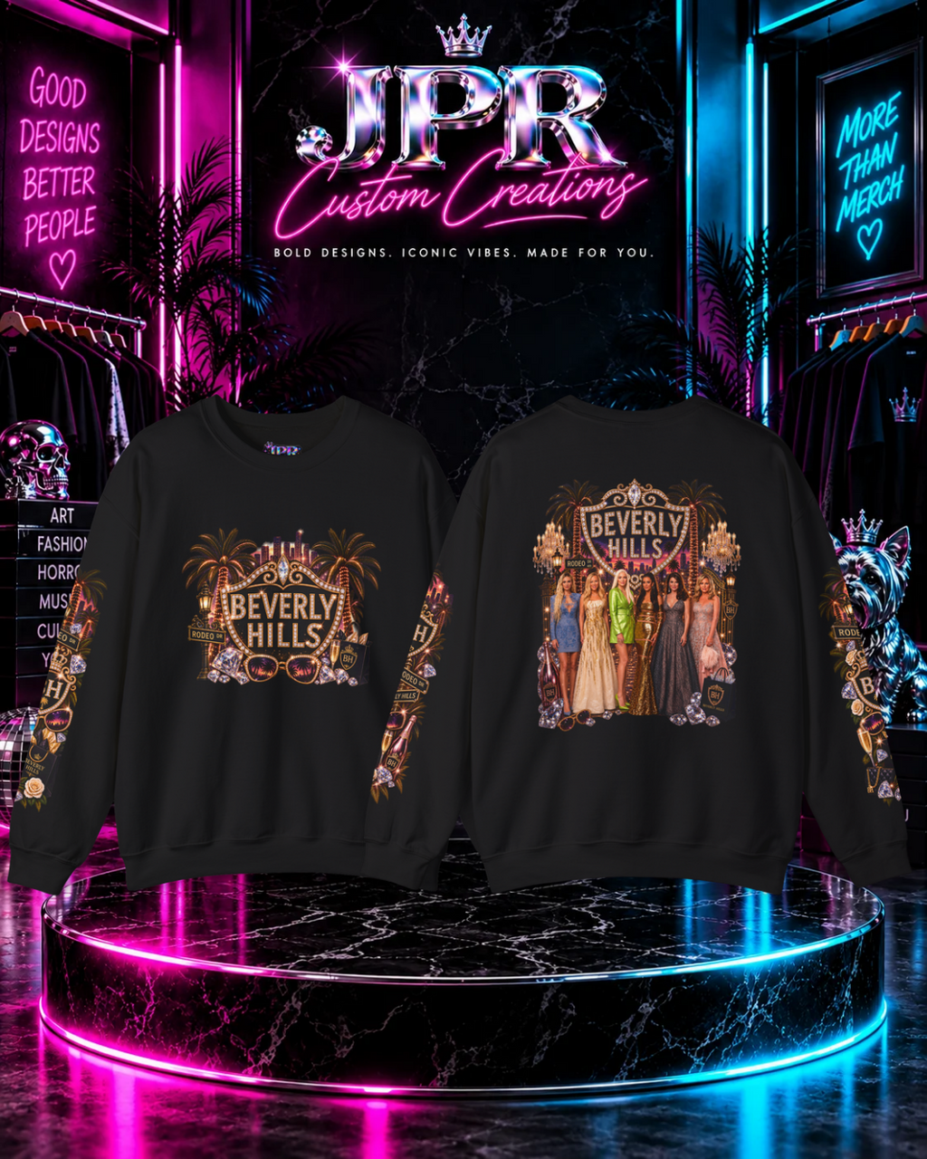 RHOBH — Diamonds on Rodeo Sweatshirt