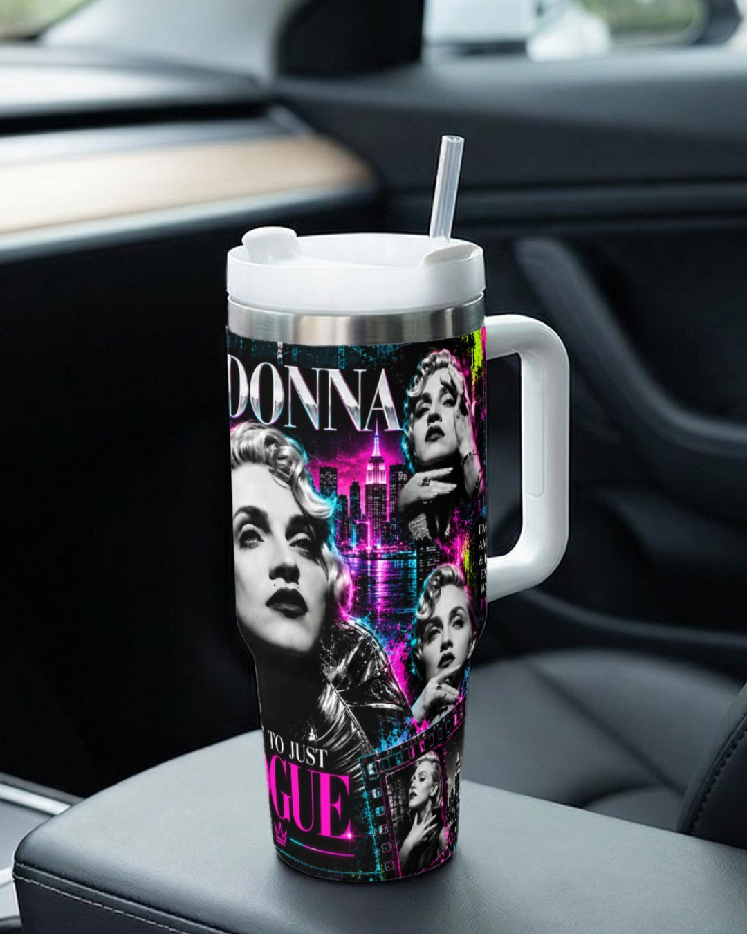 Madonna — Strike A Pose | 40oz Tumbler With Handle