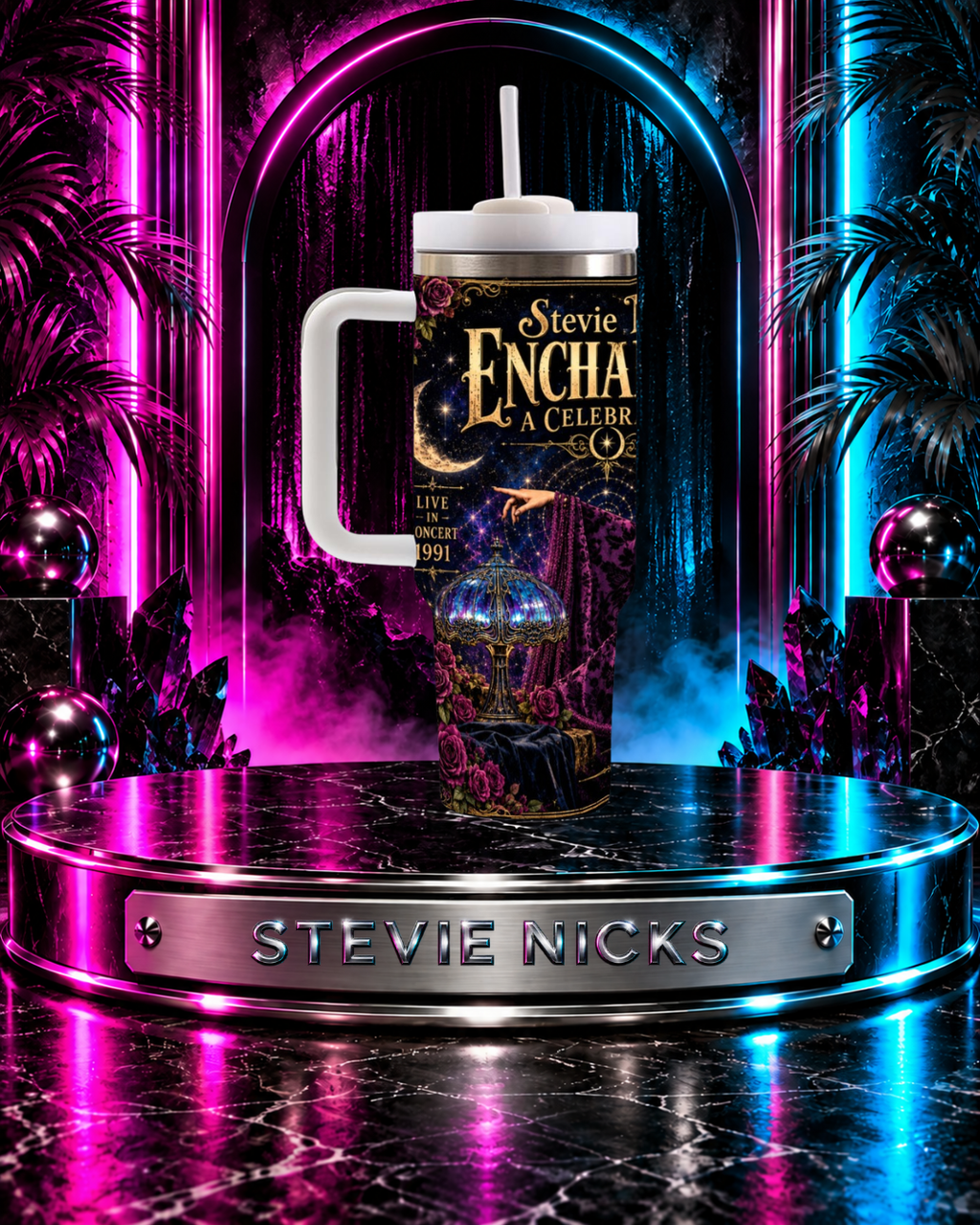 Stevie Nicks — Enchanted: A Celebration | 40oz Tumbler With Handle