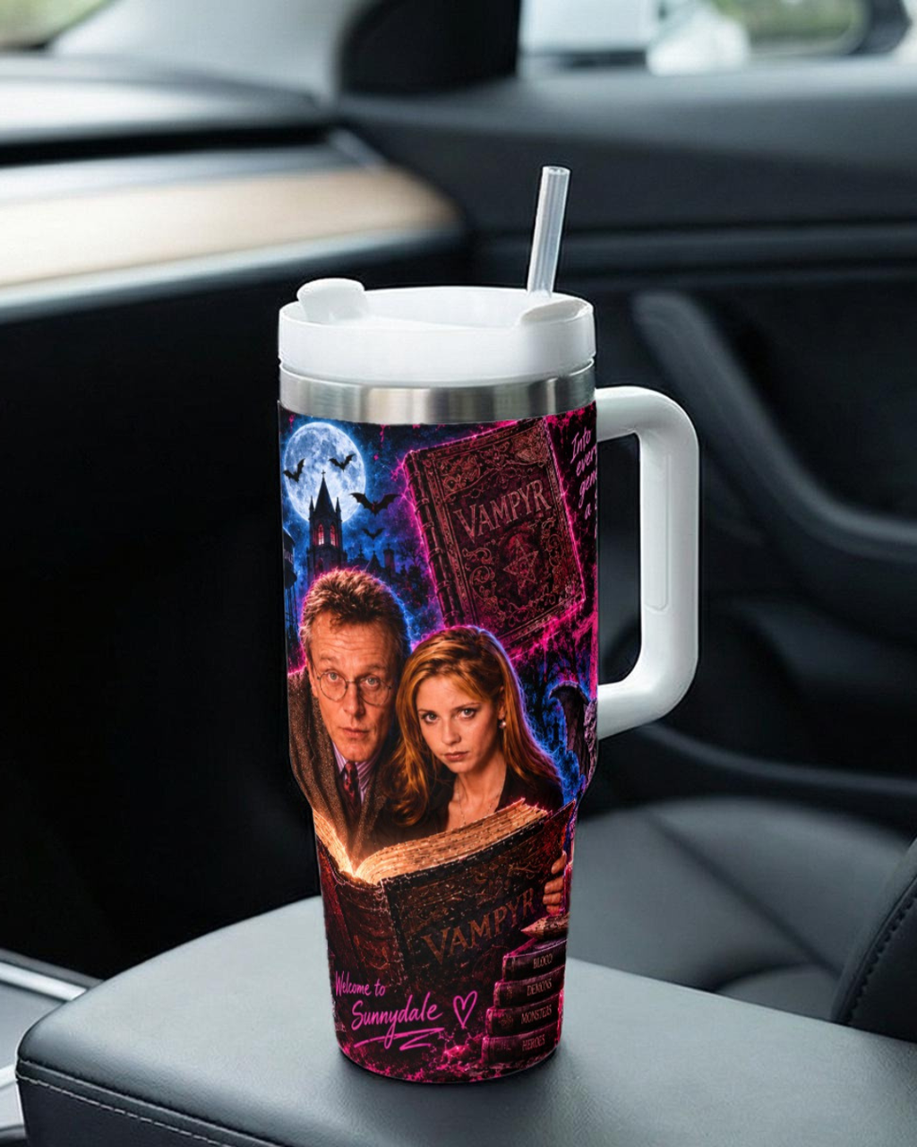 Buffy The Vampire Slayer — Welcome To The Hellmouth | 40oz Tumbler With Handle