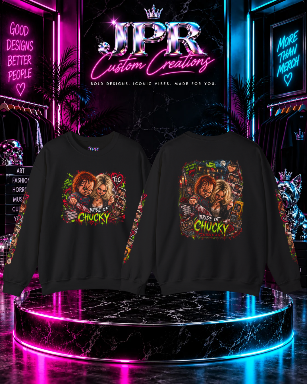 Bride Of Chucky— Til Death Do Us Part | Sweatshirt