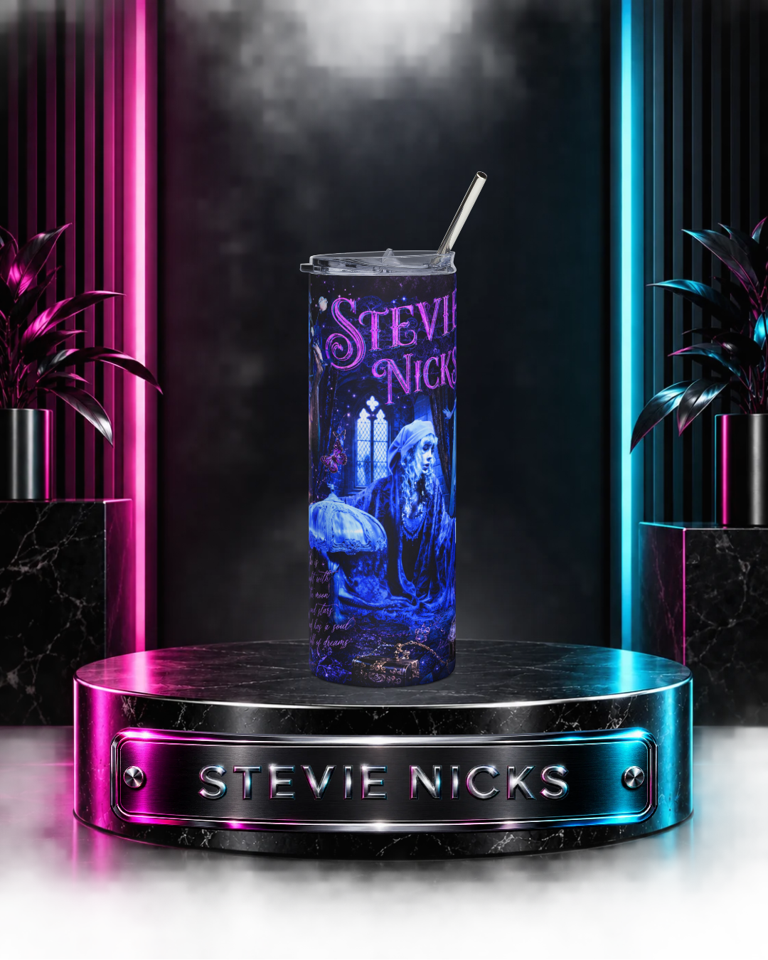 Stevie Nicks — Blue Lamp Illustration Session | 20oz Tumbler